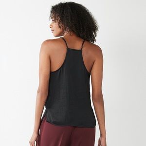 Nine West Women’s Lace Trim Camisole Size M in Black